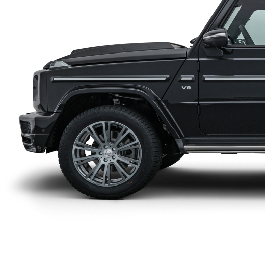 BRABUS 20 inch Monoblock R Liquid Titanium smoked G-Klasse W | 463-R12-950-60