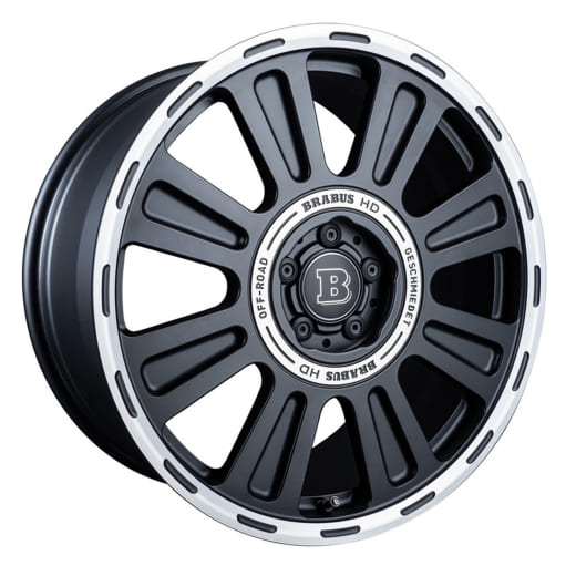 BRABUS 20 inch velgenset Monoblock HD zwart | HD10-950-60-B