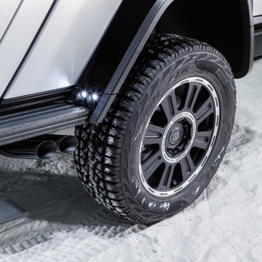 BRABUS 20 inch velgenset Monoblock HD zwart | HD10-950-60-B