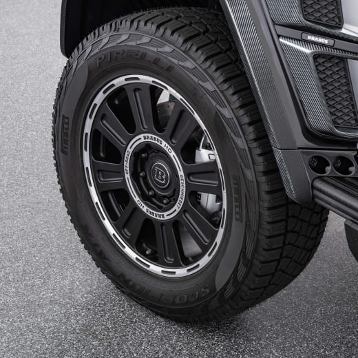 Juego de llantas BRABUS 20 pulgadas Monoblock HD negro | HD10-950-60-B