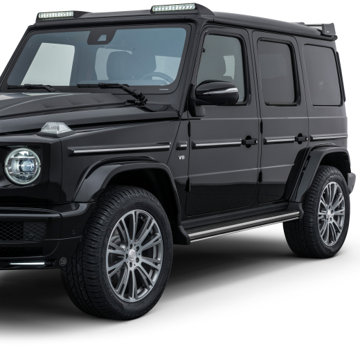 BRABUS 20 pulgadas Monoblock R Liquid Titanium ahumado Clase G 463A | 463-R12-950-60