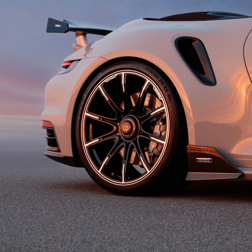 Jeu de jantes BRABUS 21/22 pouces forgées Porsche 911 | Z12-951-35-ZV-Z12-202-65-ZV