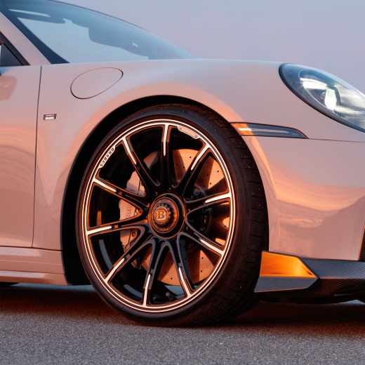 Juego de llantas BRABUS 21/22 pulgadas forjadas Porsche 911 | Z12-951-35-ZV-Z12-202-65-ZV