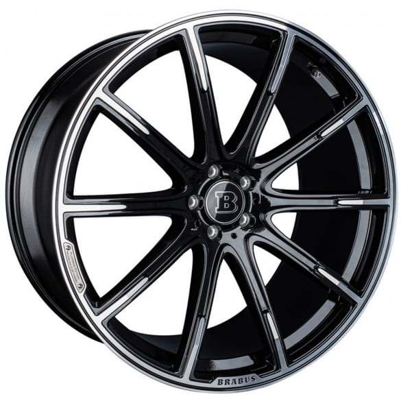 BRABUS 21 inch velgenset Monoblock Z Platinum Edition Mercedes-Benz S-Klasse W/V223