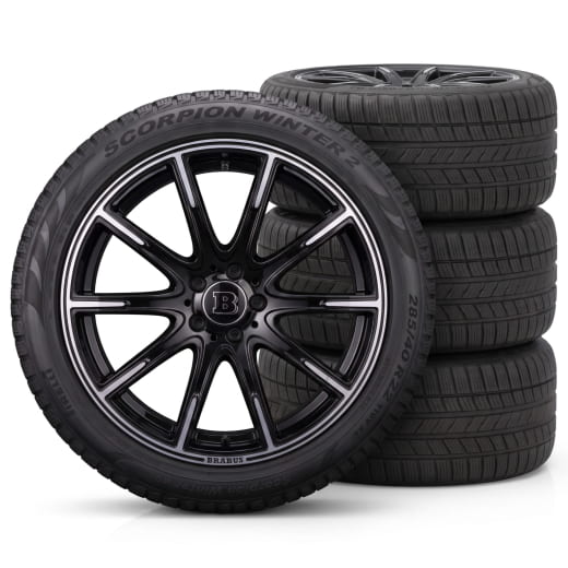 BRABUS roues hiver 22 pouces GLE Coupé C167 Monoblock Z | Z12-002-45/25-W-Pirelli