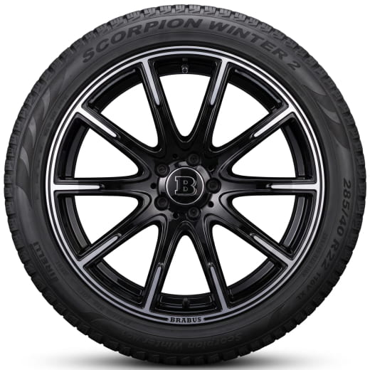 BRABUS roues hiver 22 pouces GLE Coupé C167 Monoblock Z | Z12-002-45/25-W-Pirelli