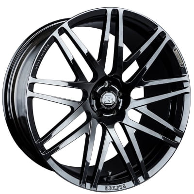 BRABUS 23-inch rims GLE Coupe C167 Monoblock F Black Platinum | F13-103 ...