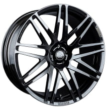 BRABUS 23 Zoll Felgen GLE Coupé C167 Monoblock F Black Platinum | F13-103-45/-103-30-BP