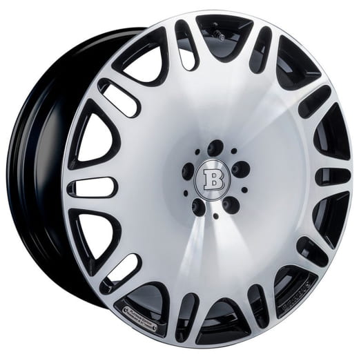 BRABUS 24-inch rims GLE Coupe C167 Monoblock F Black Platinum | M12-004-39/25