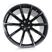 BRABUS 24 inch velgen set Monoblock Z Platinum Edition zwart | Monoblock-Z-24-Zoll-W463A