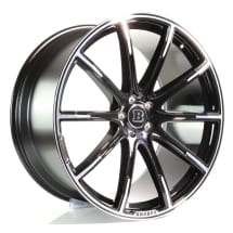 BRABUS 24 inch velgen set Monoblock Z Platinum Edition zwart | Monoblock-Z-24-Zoll-W463A