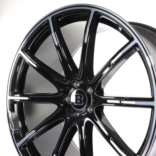Jeu de jantes BRABUS 24 pouces Monoblock Z Platinum Edition noir | Monoblock-Z-24-Zoll-W463A