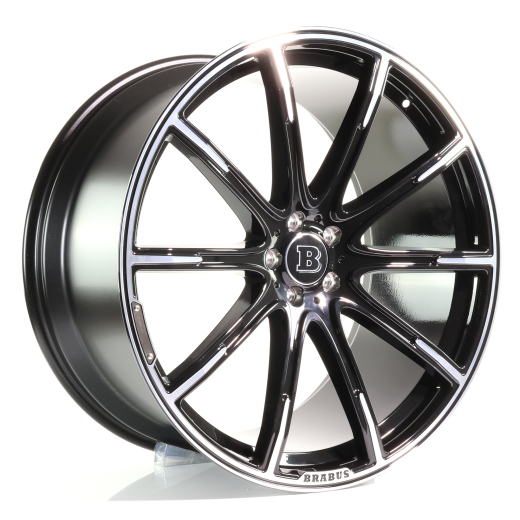 Jeu de jantes BRABUS 24 pouces Monoblock Z Platinum Edition noir | Monoblock-Z-24-Zoll-W463A