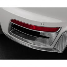 BRABUS achterbumper inlagen Porsche 911 Turbo S Carbon glanz | 902-410-10