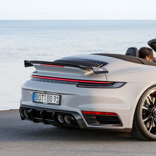 BRABUS alettone posteriore Porsche 911 Turbo S carbonio lucido | 902-460-00