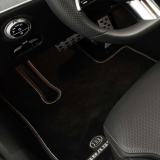 BRABUS alfombrillas velour negras 4 piezas C-Klasse Limousine W206