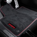 Alfombrillas BRABUS alfombrillas velour smart #3 3 piezas negro Original BRABUS