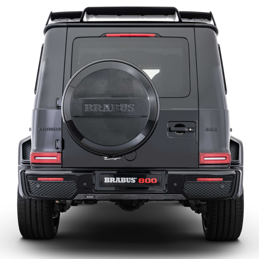 Cache de roue de secours BRABUS carbone brillant Classe G W463A | 464-840-00