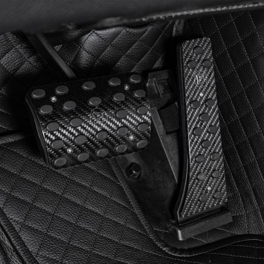BRABUS Carbon pedaalbekledingen SL R232 | 223-816-10-C-R232