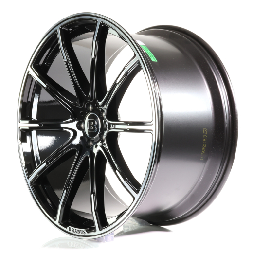 Set di cerchi BRABUS 24 pollici Monoblock Z Platinum Edition nero | Monoblock-Z-24-Zoll-W463A