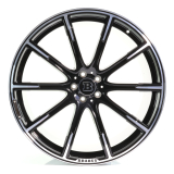 Set di cerchi BRABUS 24 pollici Monoblock Z Platinum Edition Classe G W463A nero