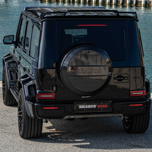 Copertura ruota di scorta BRABUS in carbonio lucido Classe G W463A | 464-840-00