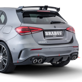 Diffuseur arrière BRABUS et embouts d'échappement Mercedes-Benz Classe A W177