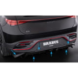 Diffuseur arrière BRABUS smart #3 HC-11