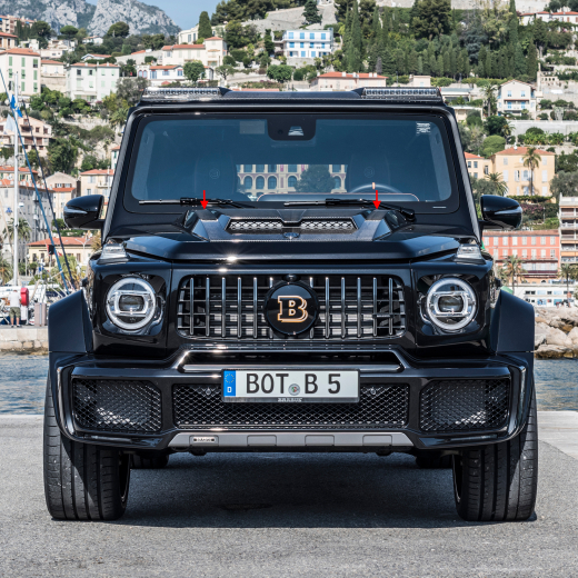 Extension de capot BRABUS carbone Classe G W463A facelift | 464-280-B