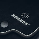 BRABUS Fußmatten Veloursmatten schwarz 4-teiliger Satz E-Klasse T-Modell S214 Original BRABUS
