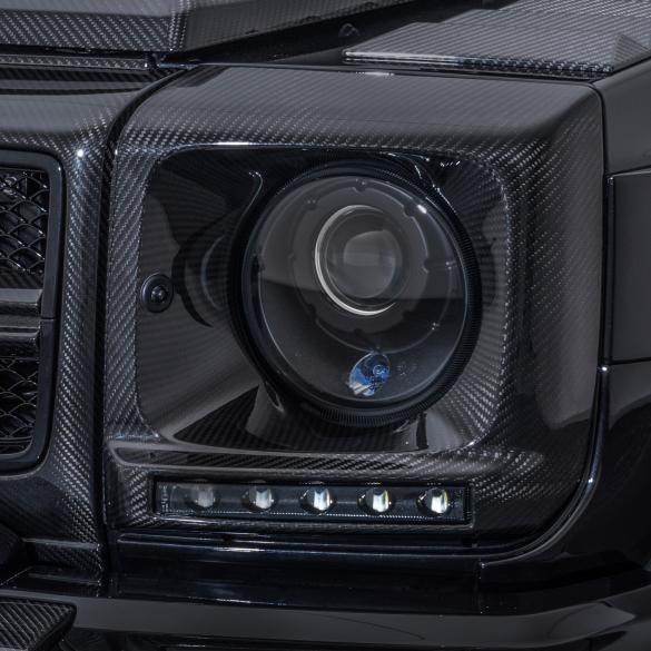 Mercedes Brabus W463A W464 G Kombi Carbon Einstiegsleisten LED