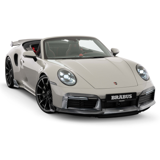Inserti frontali BRABUS Porsche 911 Turbo S carbonio opaco | 902-210-10
