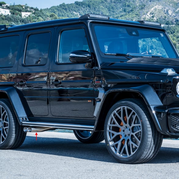 BRABUS Kleppen-uitlaatsysteem G 63 AMG voor G-Klasse W463A | 464-678-63-B