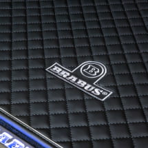 BRABUS kofferbakmat Echtleder zwart grijs G-Klasse W463A | 464-872-00-EL-SG