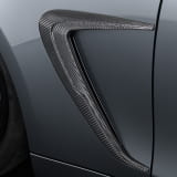 BRABUS mudguard attachments glossy carbon fibre AMG GT C192