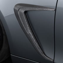 BRABUS mudguard attachments glossy carbon fibre AMG GT C192 | 192-505-CG