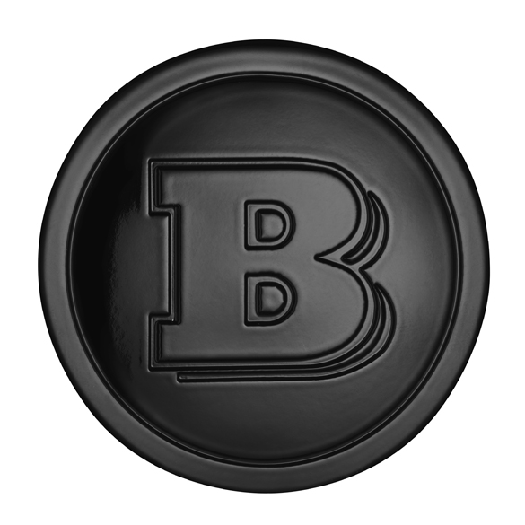 Brabus naafdoppen set origineel smart 453 zwart