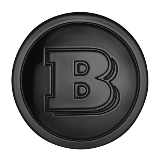 Brabus Nabendeckel schwarz smart 453 Original smart Zubehör | A45340007009696-B