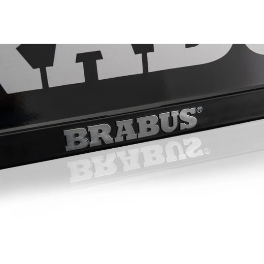 Soporte de matrícula BRABUS con función abatible original | 900-000-02