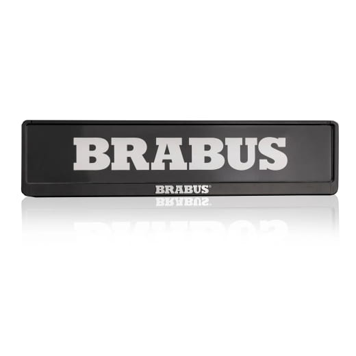 Soporte de matrícula BRABUS con función abatible original | 900-000-02