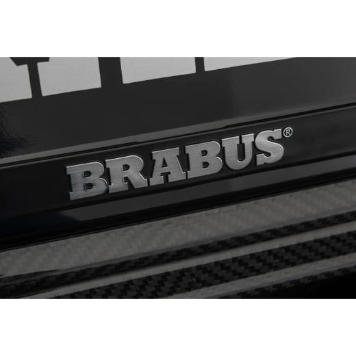 Support de plaque BRABUS à fonction rabattable original | 900-000-02