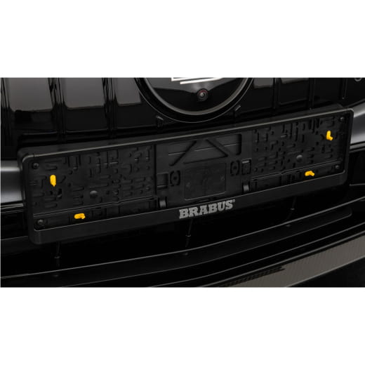 Support de plaque BRABUS à fonction rabattable original | 900-000-02