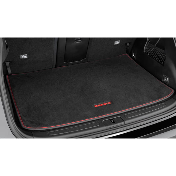 BRABUS Smart #1 boot mat velours black red | HX-872-00N