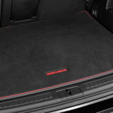 BRABUS Smart #1 Kofferraummatte Velours schwarz rot