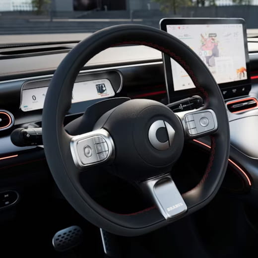 Volant BRABUS Smart #1 Alcantara Original Smart | Smart#1-Lenkrad