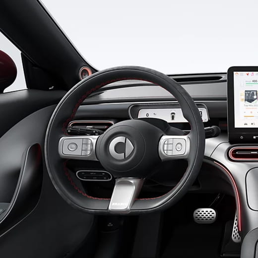 Volant BRABUS Smart #1 Alcantara Original Smart | Smart#1-Lenkrad