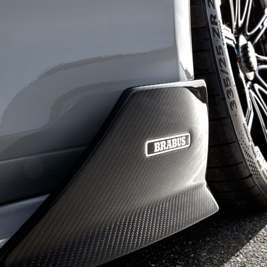 Applicazione minigonne laterali BRABUS Porsche 911 Turbo S carbonio lucido | 902-300-00