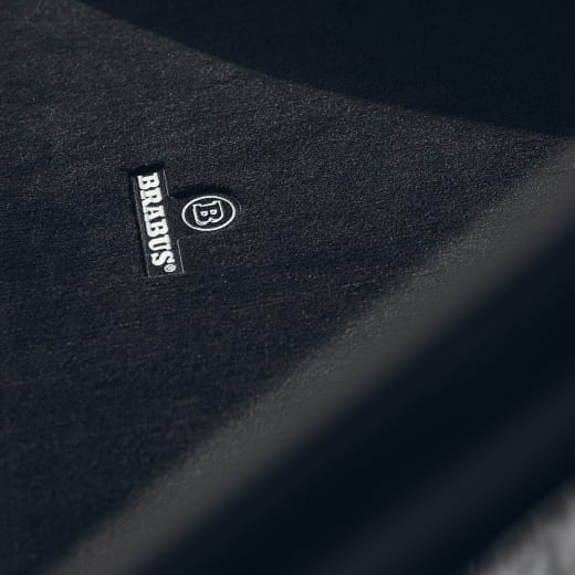Tapis de coffre BRABUS en velours noir Classe E T-Modell S214 | S214-872-00N