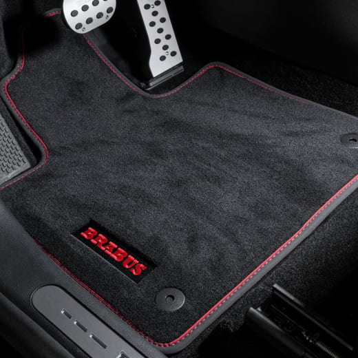 Tapis de voiture velours BRABUS Smart #3 3 pièces noir Original BRABUS | HC-871-00N