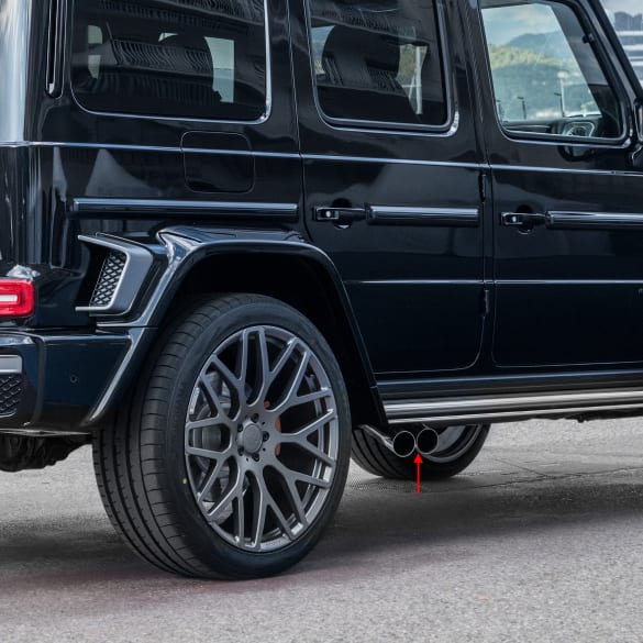 BRABUS valve-controlled sport exhaust G 63 AMG G-Class W463A facelift
